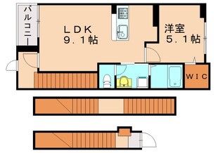 雑餉隈駅 徒歩11分 3階の物件間取画像
